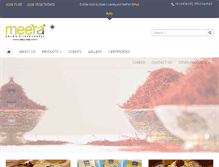 Tablet Screenshot of anandfoodproducts.com